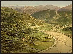 Corniche Road and Paillon Valley, Nice, Riviera