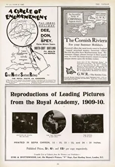 Images Dated 1st March 2018: The Cornish Riviera and other ads