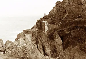 A Cornish Tin Mine, Botallack, Victorian period