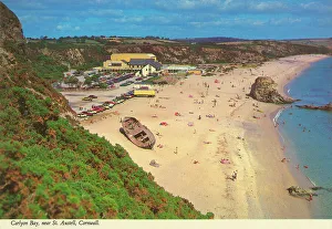 Austell Prints: Cornwall, England - Carlyon Bay, near St. Austell