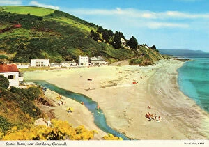 Sandy Collection: Cornwall, England - Seaton Beach, near East Looe