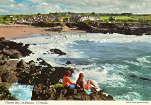 Outcrop Prints: Cornwall, England - Trevone Bay, near Padstow