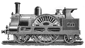 Cornwall locomotive, 1863