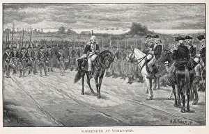 Cornwallis Prints: Cornwallis Surrenders