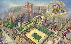 Birds Eye Prints: Coronation 1953 - Dawn of a new Elizabethan Age