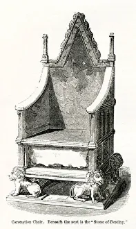Images Dated 28th February 2019: Coronation chair