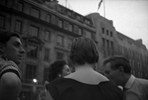 Gallacher Gallery: Coronation. Close up spectators. Golden Sq