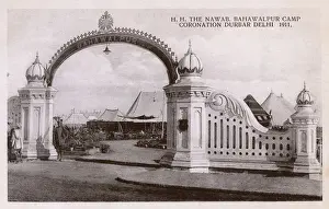 Gateway Prints: Coronation Delhi Durbar - Bahawalpur Camp Entrance