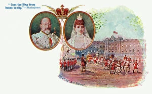 Seventh Collection: Coronation of Edward VII - Commemorative postcard