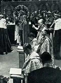 Coronation of Elizabeth II in Westminster Abbey, London