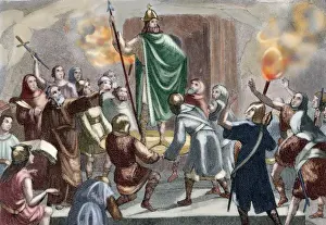 Vassalage Prints: Coronation of Garci Ximenez (724 &#xfe0b60758?)