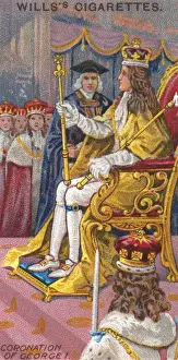 Coronations Prints: Coronation of George I