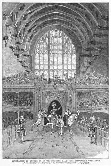 Feudal Prints: Coronation of George IV
