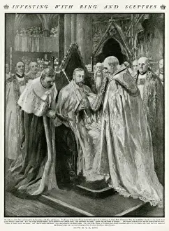 Finger Prints: Coronation of George V, receiving ring and Sceptres