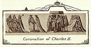 1660s Prints: Coronation of King Charles II