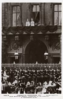 Images Dated 24th March 2017: Coronation of King George V and Queen Mary
