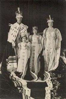 Coronation of King George VI family photograph