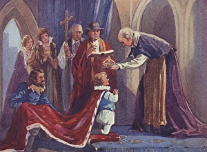 Coronations Gallery: Coronation of King Henry VI 1429