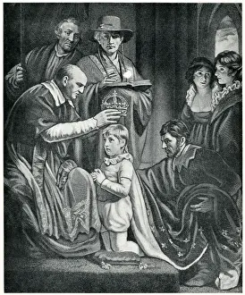 Clergy Prints: Coronation of King Henry VI of England