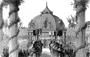 Coronation of the King and Queen of the Sandwich Islands, 18 Coronation of the King and Queen of the Sandwich Islands, 18