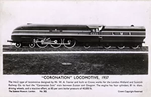 Bubblepunk Gallery: Coronation LMS Railway Locomotive