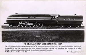 Bubblepunk Gallery: Coronation LMS Railway Locomotive