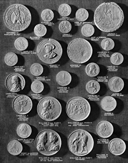 Images Dated 14th October 2011: Coronation Medals