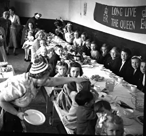 Coronation party, Walton-on-the-Naze, Essex