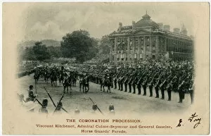 The Coronation Procession reaches Horse Guards Parade