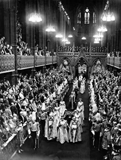 Images Dated 28th July 2011: Coronation of Queen Elizabeth II, 1953