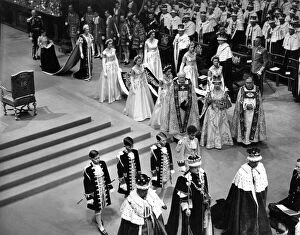 Images Dated 9th May 2012: Coronation of Queen Elizabeth II, 1953