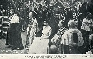 The Coronation of Queen Elizabeth II - Westminster Abbey