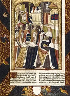 Grandes Prints: Coronation of Ramhilde, duchess of Baviera, circa