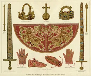 Sandals Collection: Coronation regalia of the Holy Roman Empire