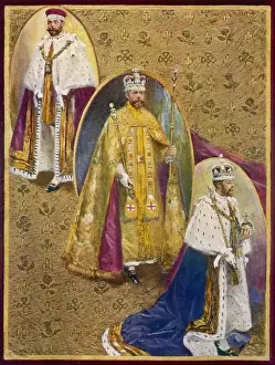Crimson Prints: Three Coronation Robes