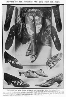 Foot Wear Prints: Coronation Shoes & Hose