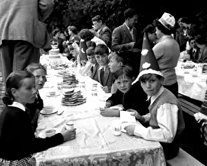 Coronation street party, Walton-on-the-Naze, Essex