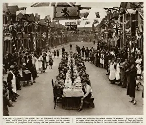 Patriots Prints: Coronation street tea-party