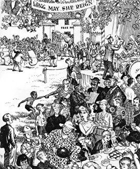Images Dated 6th June 2011: Coronation Tea Party