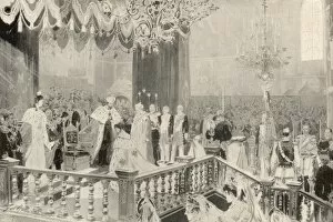 The coronation of Tsar Nicholas II