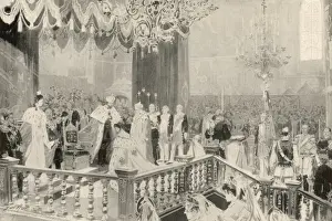 Cushion Prints: The coronation of Tsar Nicholas II