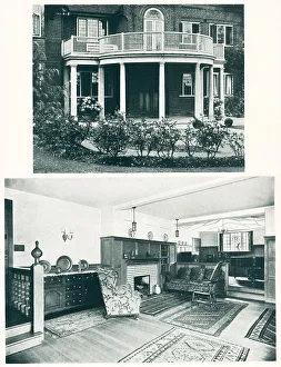 Baillie Prints: Corone House, Chorley Wood