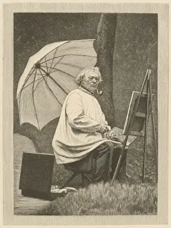 Corot Prints: Corot in the Open Air