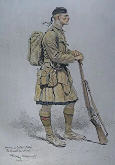 Capitaine Gallery: A Corporal of the 1st / 9th Battalion Highland Light Infantry