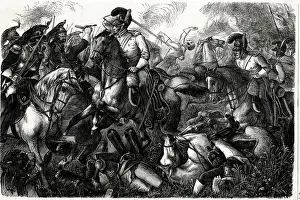 Conflict Prints: Corporal John Shaw of the 2nd Life Guards fighting French cuirassiers at the Battle of