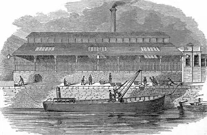 Images Dated 30th May 2004: Corporation of Manchester Steam Barge, January 1877