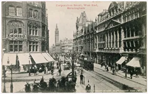 Sunshades Prints: Corporation Street, Birmingham