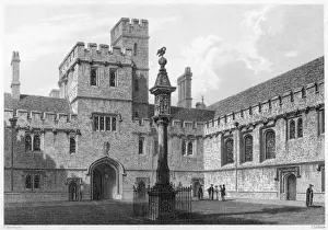 Quadrangle Prints: Corpus Christi Quad
