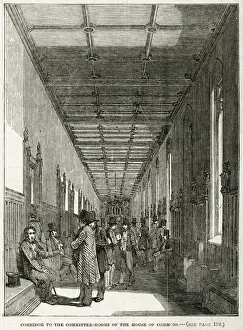 Commons Prints: Corridor to the Committee-Rooms of House of Commons