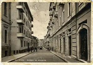 Corso Prints: Corso 18 Agosto, Potenza, Basilicata